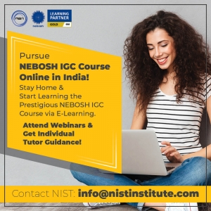 Pursue NEBOSH IGC Course Online in India!